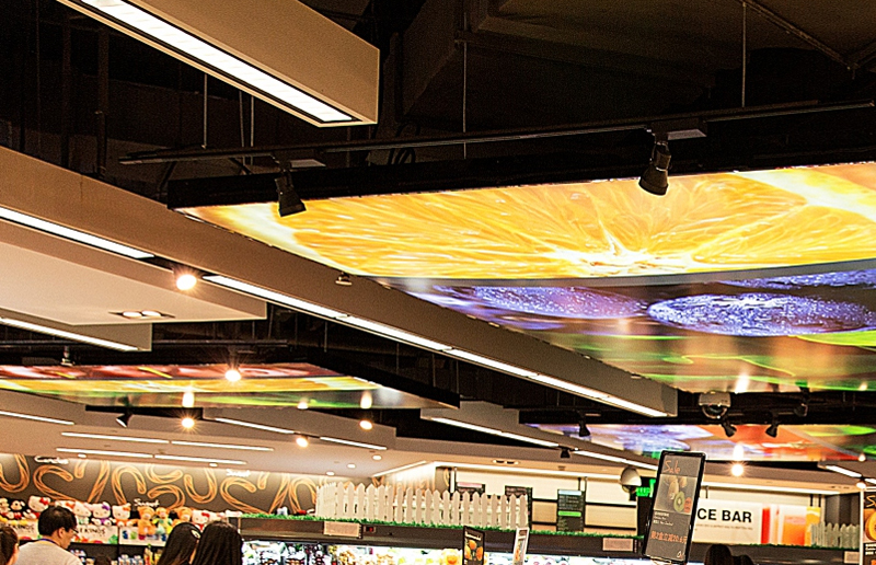 Sudut Beam LG05S 120 ° LED LED Batten Pemasangan