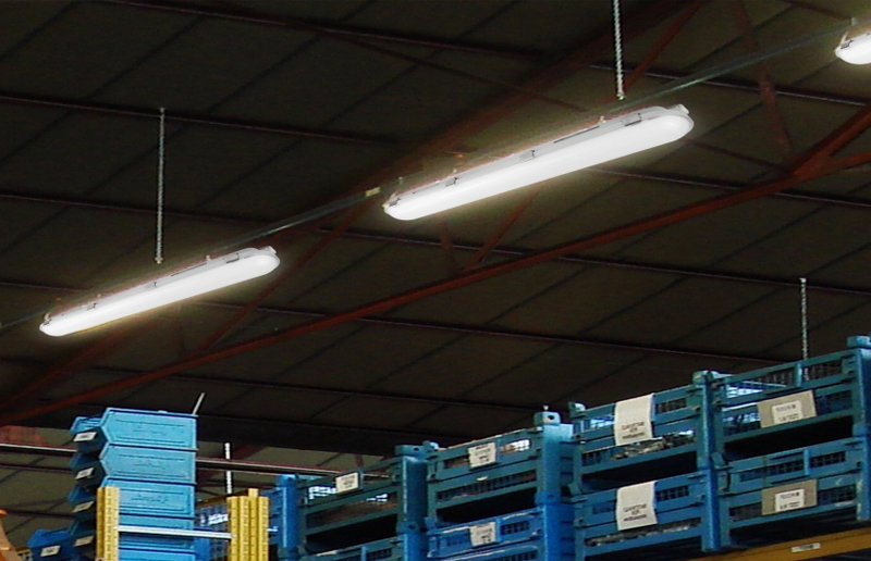 LG07J LED Tri-Proof Light sesuai untuk kegunaan dalaman/luaran